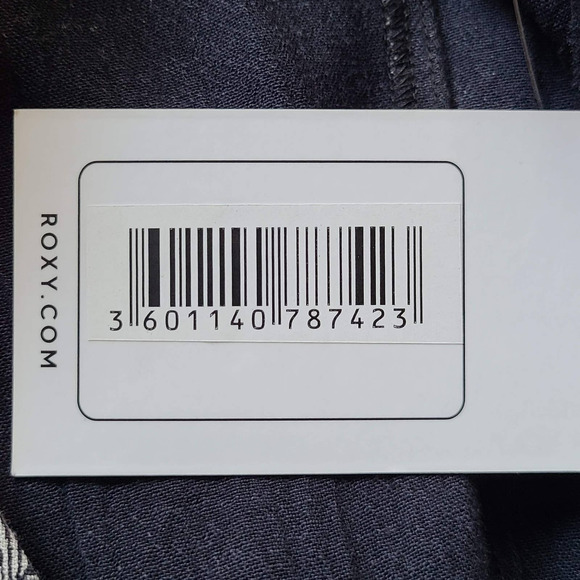 ROXY In the Mood for Dance Black White Floral Sleeveless Maxi Dress Womens Small - Picture 15 of 16